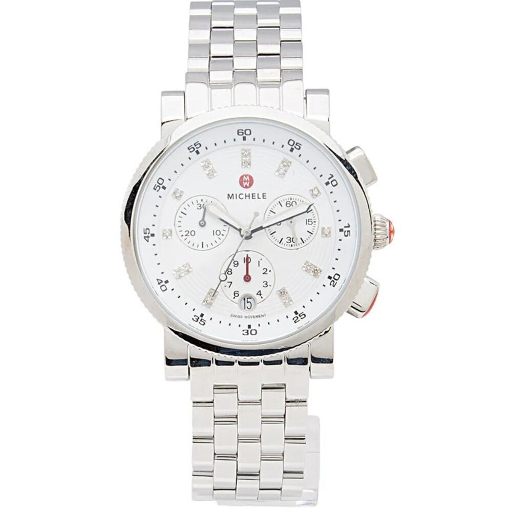 Michele Silver Women's Watch